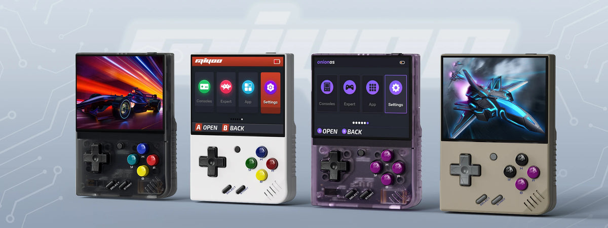 Miyoo Mini Plus Retro Handheld Game Console Classic Players Emulator IPS Screen with WiFi & RTC Portable Case  Mini+ Video Games Consoles Simulator Pocket Gift For Leisure Time